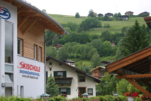 one of the many ski schools in Kaprun